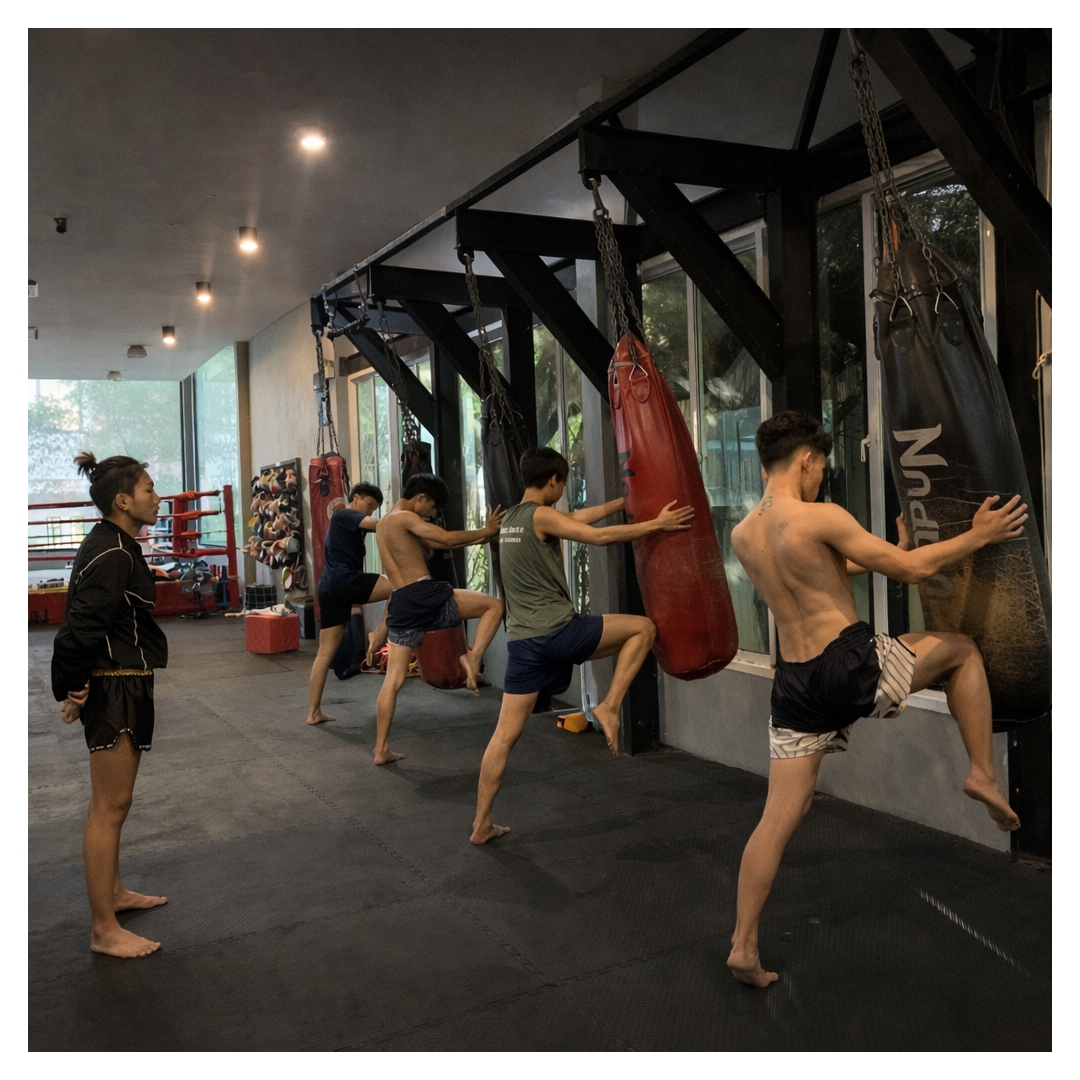 Entraînement de groupe au Gumpun Gym