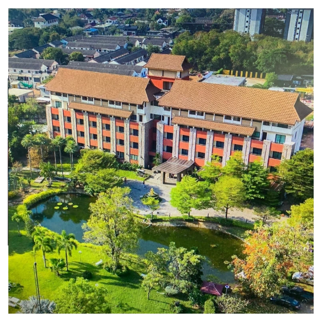 Vue aérienne de l'hôtel